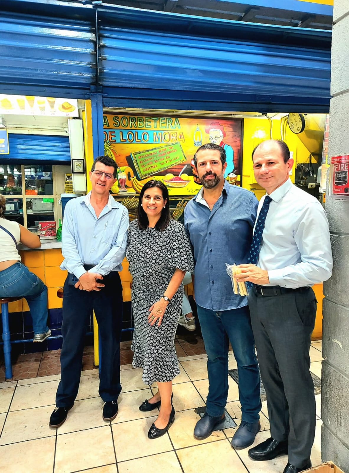Visita al Mercado Central junto a comerciantes